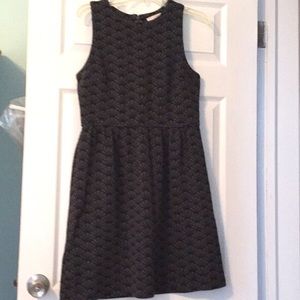 LOFT grey and black dress